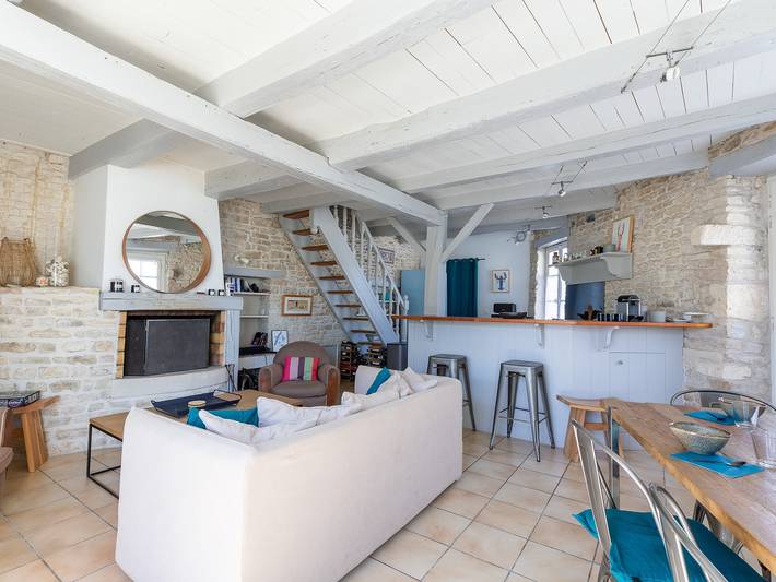 Location de vacances pour 7 personnes, avec terrasse à Le Bois-Plage-en-Ré - 4