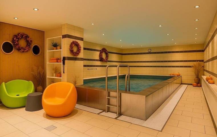 Hôtel pour 2 personnes, avec sauna et piscine ainsi que terrasse et vue à Duisbourg