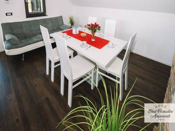 Gîte pour 8 personnes, adapté aux familles à Bled