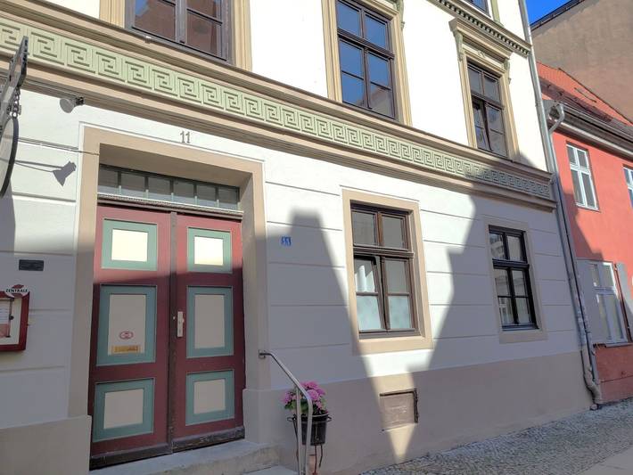 Ganze Ferienwohnung, Altstadthaus Stralsund - Oberdeck Steuerbord (1.Og) in Ozeaneum Stralsund, Stralsund