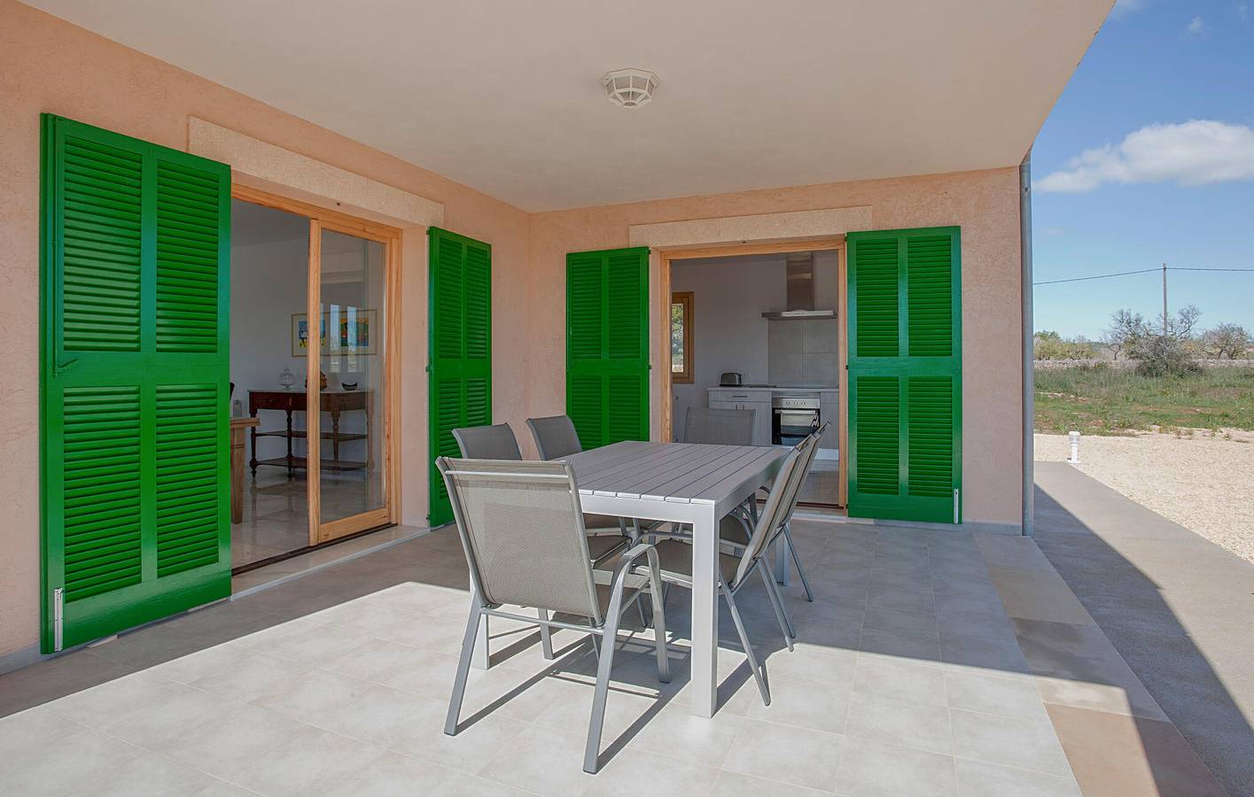 Strandwohnung mit Pool und Terrasse, Cala Petita 1,5 km in Porto Cristo, Manacor