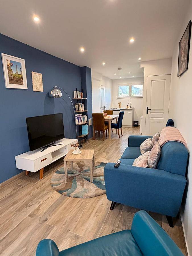 Gîte pour 3 personnes, avec jardin à Rosny-sur-Seine