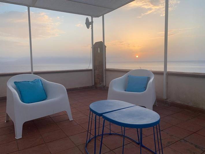 Ferienhaus für 6 Personen, mit Terrasse und Garten sowie Pool und Ausblick in Terrasini - 4
