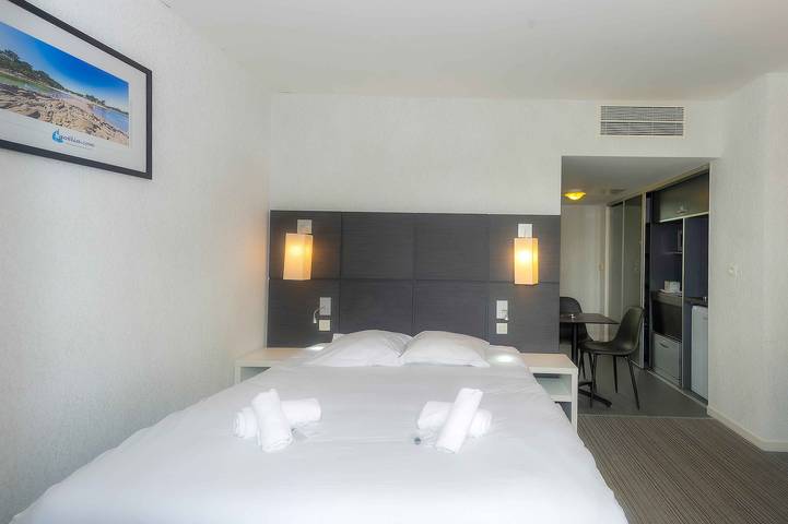Studio pour 2 personnes, avec piscine et sauna