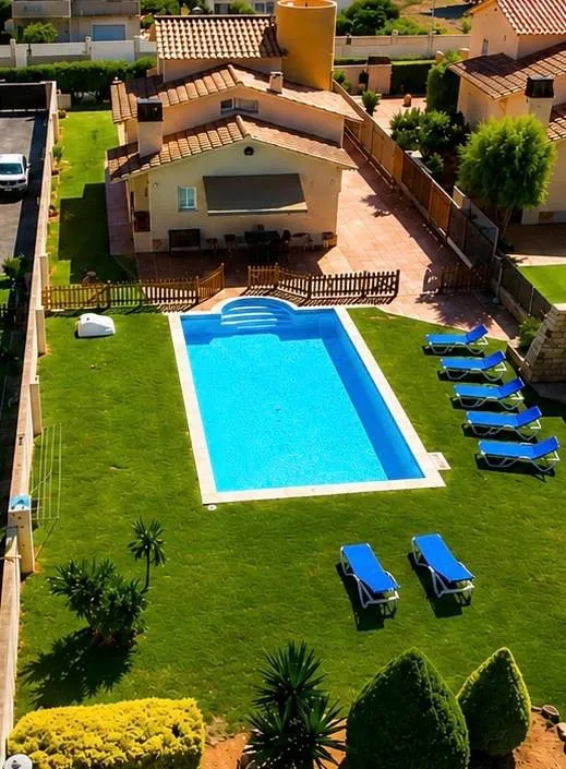 Casa de vacaciones para 11 personas, con jardín además de piscina y vistas - 1