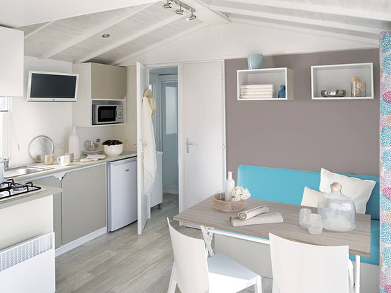 Ganze Wohnung, Mobilheim Lagune Iii Am Strandbad Lychen in Lychensee, Lychen