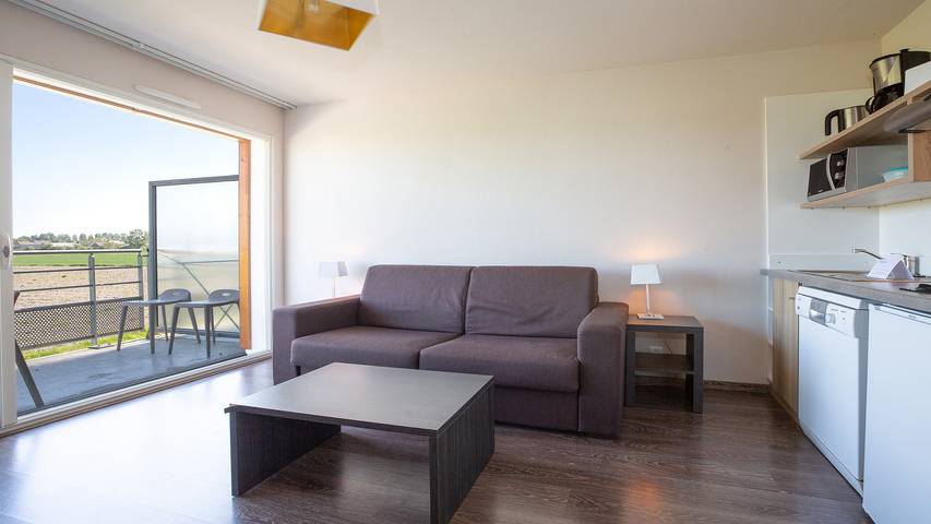 Ganze Wohnung, Le Domaine du Mont 2P4S in Roz-sur-Couesnon, Mont-Saint-Michel-Bucht