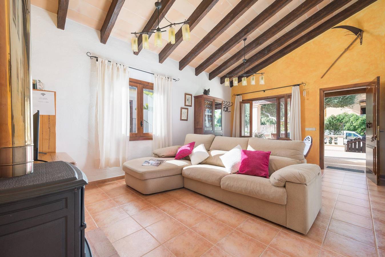 Alga Marina - Fantástica casa, con bonita terraza, a sólo 550 m de la playa de Son Serra de Marina. Wifi Gratis in Playa Son Serra de Marina, Santa Margalida