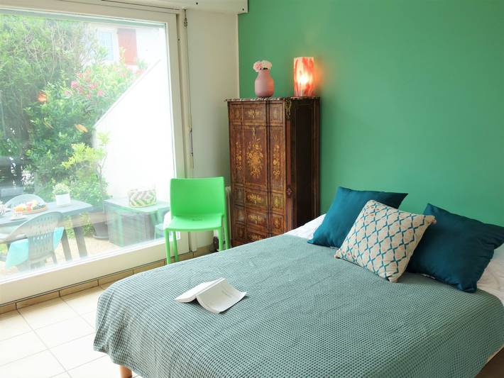Apartamento para 2 personas, con Terraza y Jardín en Bidart