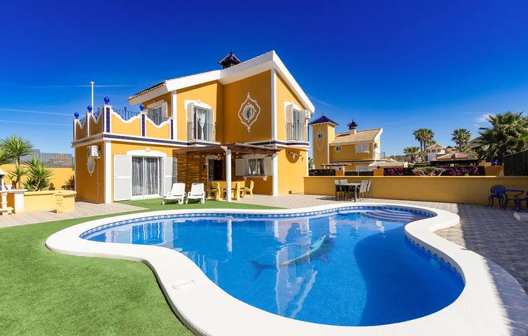 Casa de vacaciones para 6 personas, con terraza y piscina - 1