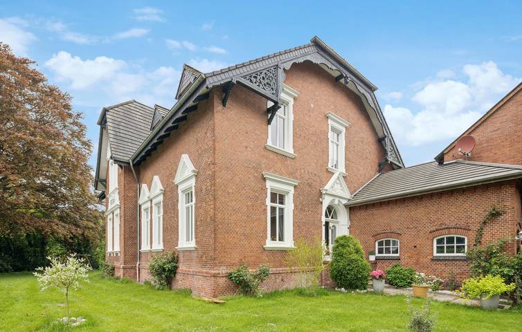 Ferienhaus für 9 Personen, mit Terrasse und Garten sowie Sauna in Loxstedt