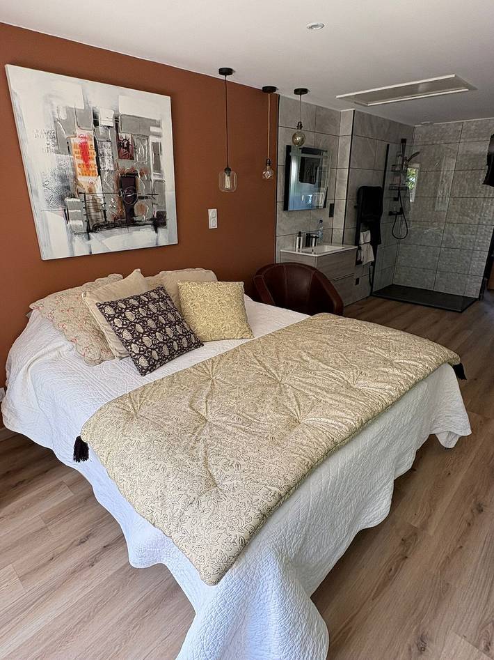 Chambre d’hôte pour 2 personnes, avec jardin