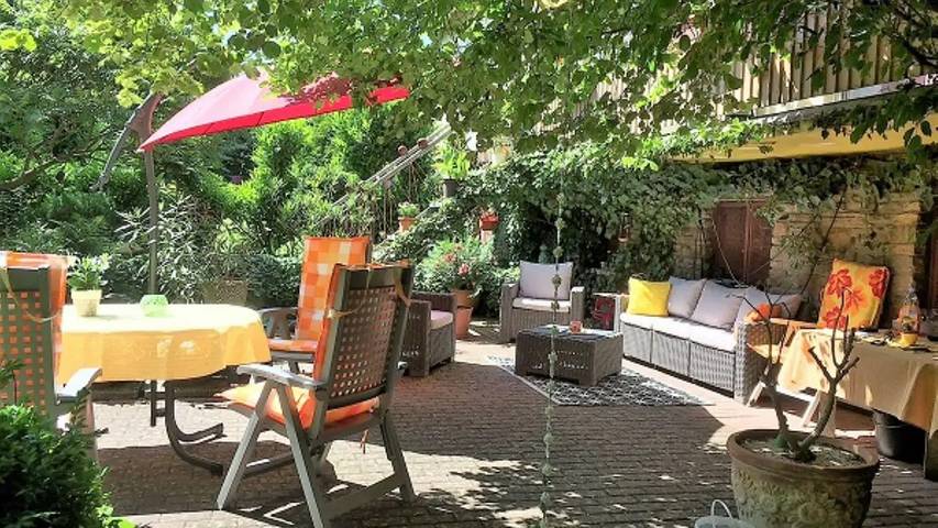 Ferienwohnung für 4 Personen, mit Garten, mit Haustier