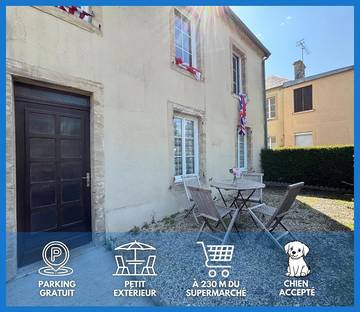 Location de vacances pour 8 personnes, avec jardin, animaux acceptés à Le Molay-Littry