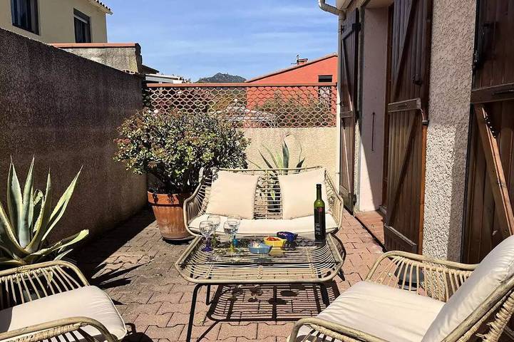 Villa pour 6 personnes, avec terrasse, animaux acceptés à Banyuls-sur-Mer