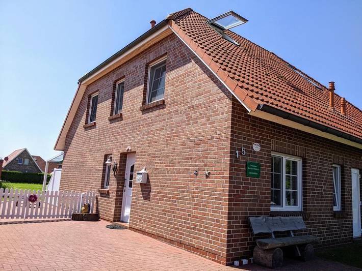 Ferienhaus mit Meerblick für 5 Personen, mit Garten und Ausblick, kinderfreundlich in Ostfriesland - 3
