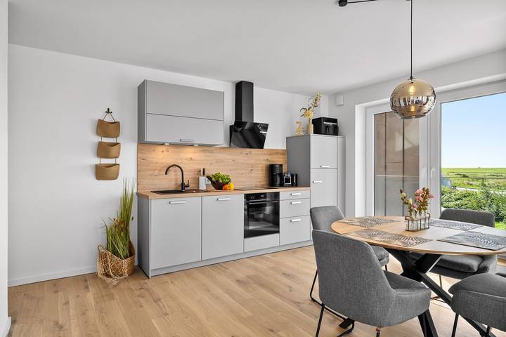 Ganze Wohnung, The View G01 Licht-Luft-Ebbe und Flut - Balkon, Grill, Pkw-Stellplatz in Badestrand Dagebüll, Dagebüll