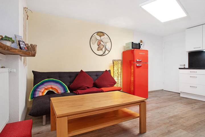Hel lejlighed, Holiday Apartment 'Carpe Diem' with Private Terrace and Wi-Fi in Altshausen, Region Bodensee-Oberschwaben