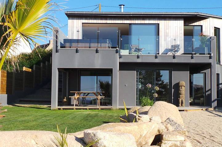 Maison de vacances pour 10 personnes, avec jacuzzi et jardin, animaux acceptés à Plouarzel