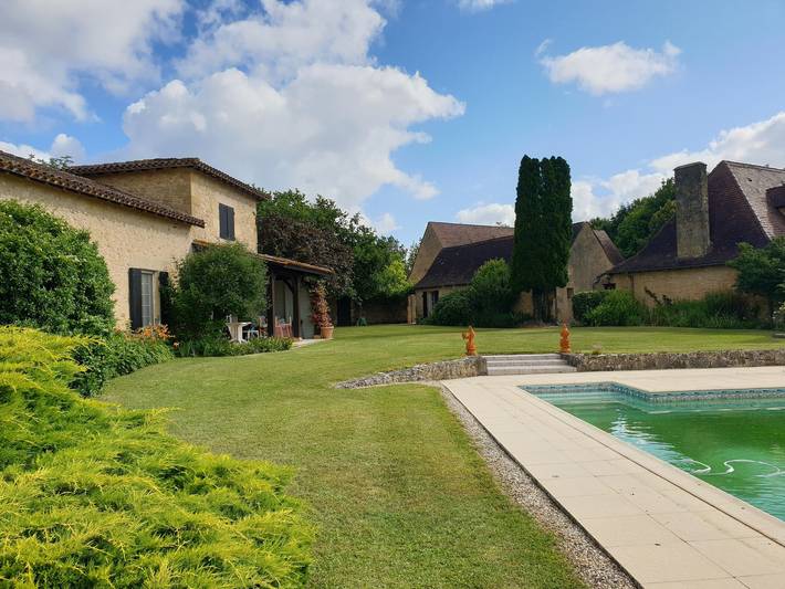 Casa de vacaciones 'Barn Cottage' con Wi-Fi in Bourniquel, Périgord Pourpre