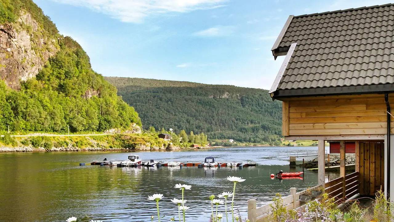 Ferienhaus für 6 Personen (108 m²) in Leirvik I Sogn in Leirvik (Hyllestad), Sognefjord