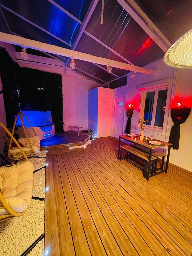 Appartement de vacances pour 2 personnes, avec terrasse et jacuzzi