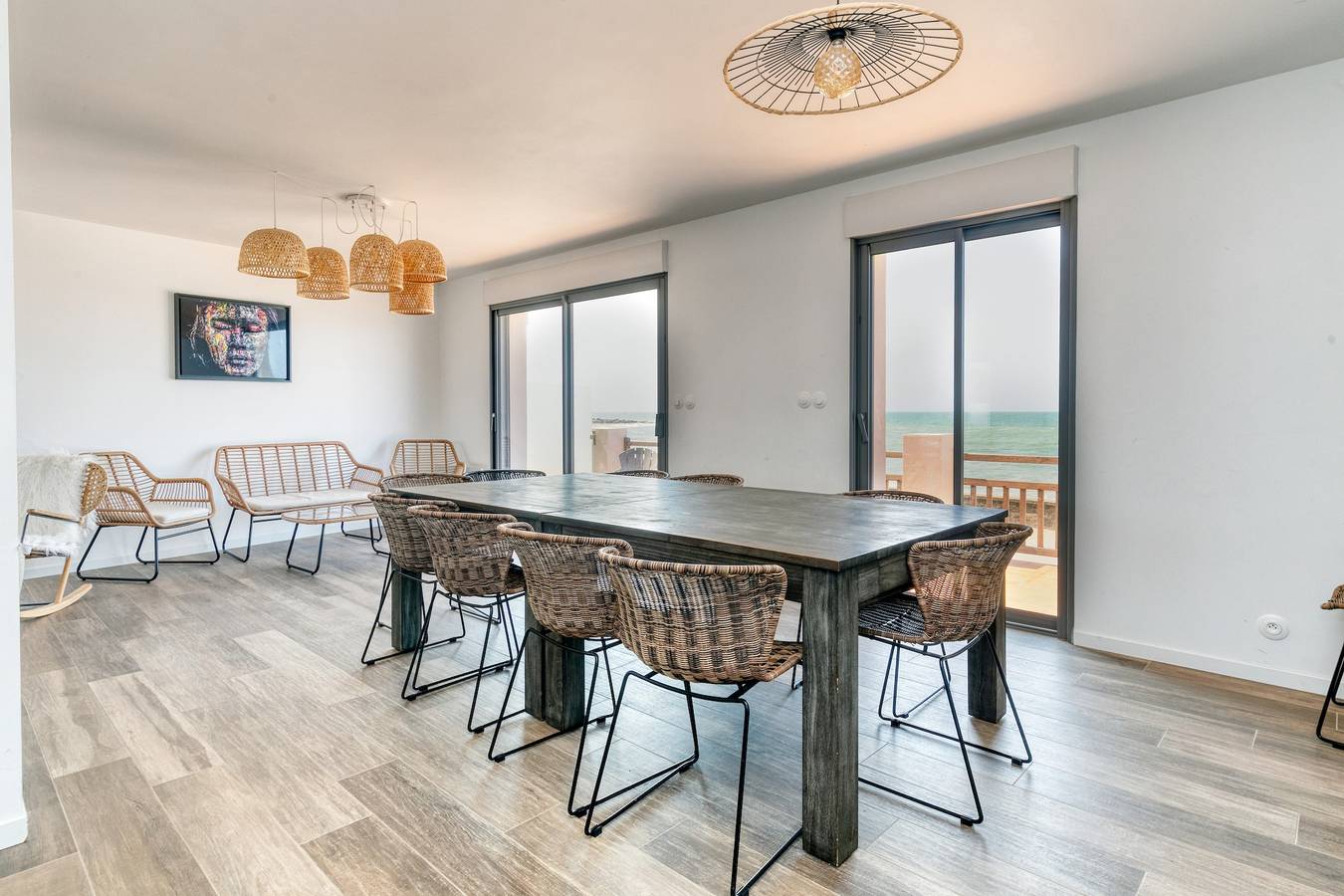 Villa 'Léa Vue Mer D'exception Plage' mit Meerblick, privater Terrasse und Wi-Fi in Batz-sur-Mer, Côte d'Amour