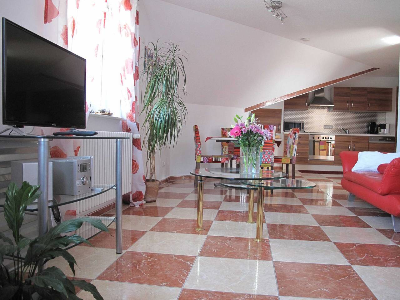 Ganze Ferienwohnung, Ferienwohnung Kunst - Ferienwohnung Vogesenblick, 50qm, 1 Schlafraum in Europa-Park, Mahlberg