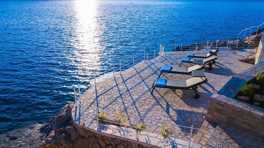 Villa pour 12 personnes, avec Balcon et Sauna à Zaton
