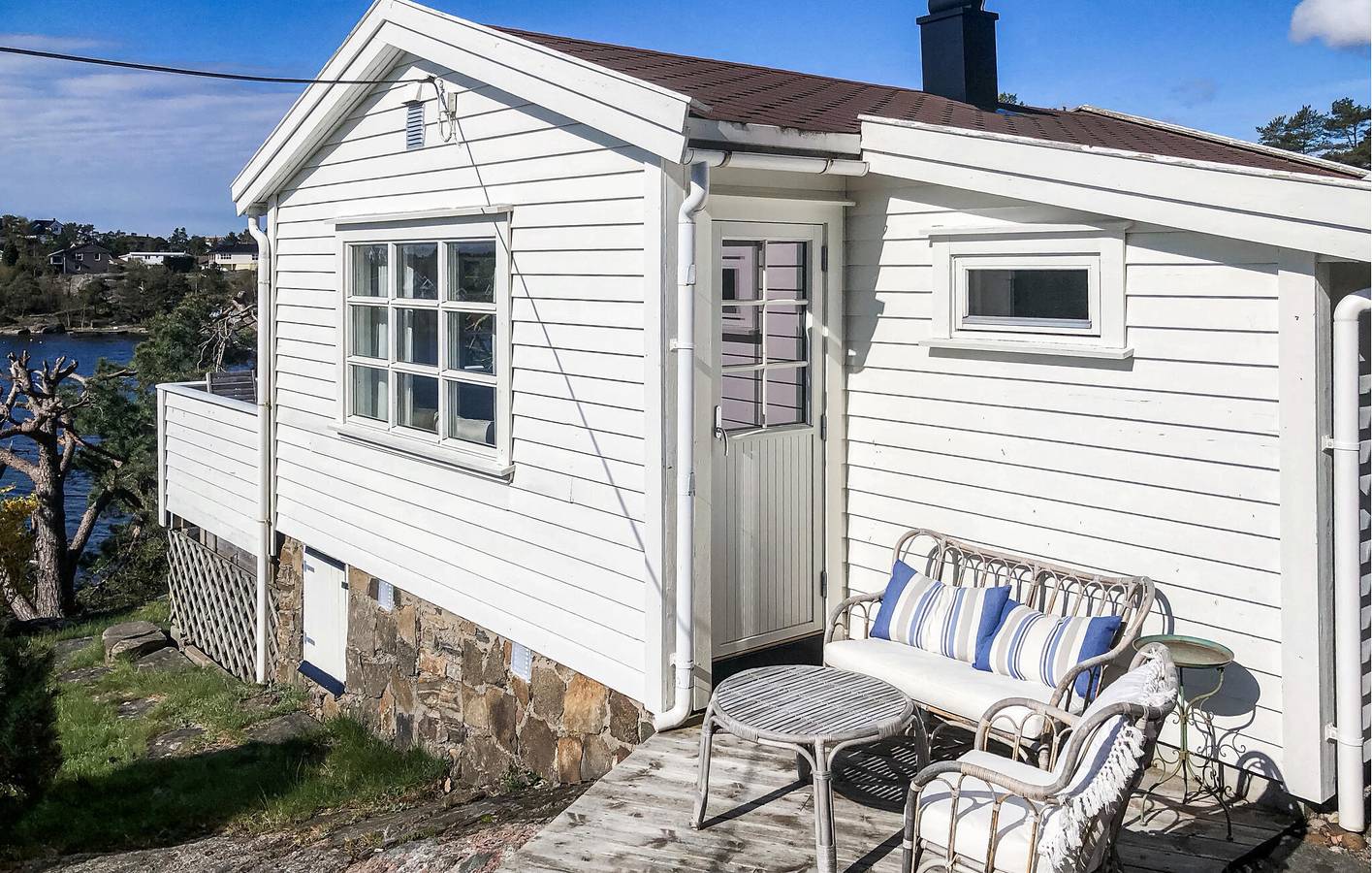 Casa vacanza per 8 persone con terrazza in Søgne