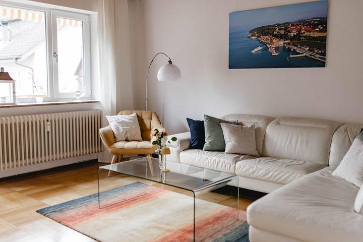 Ferienwohnung für 4 Personen, mit Ausblick und Garten in Meersburg - 2