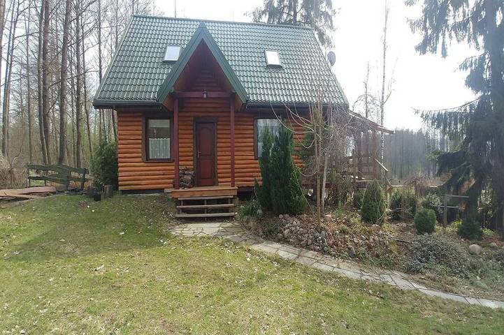 Chata dla 6 osób, z ogród i sauna oraz taras na Podlasie