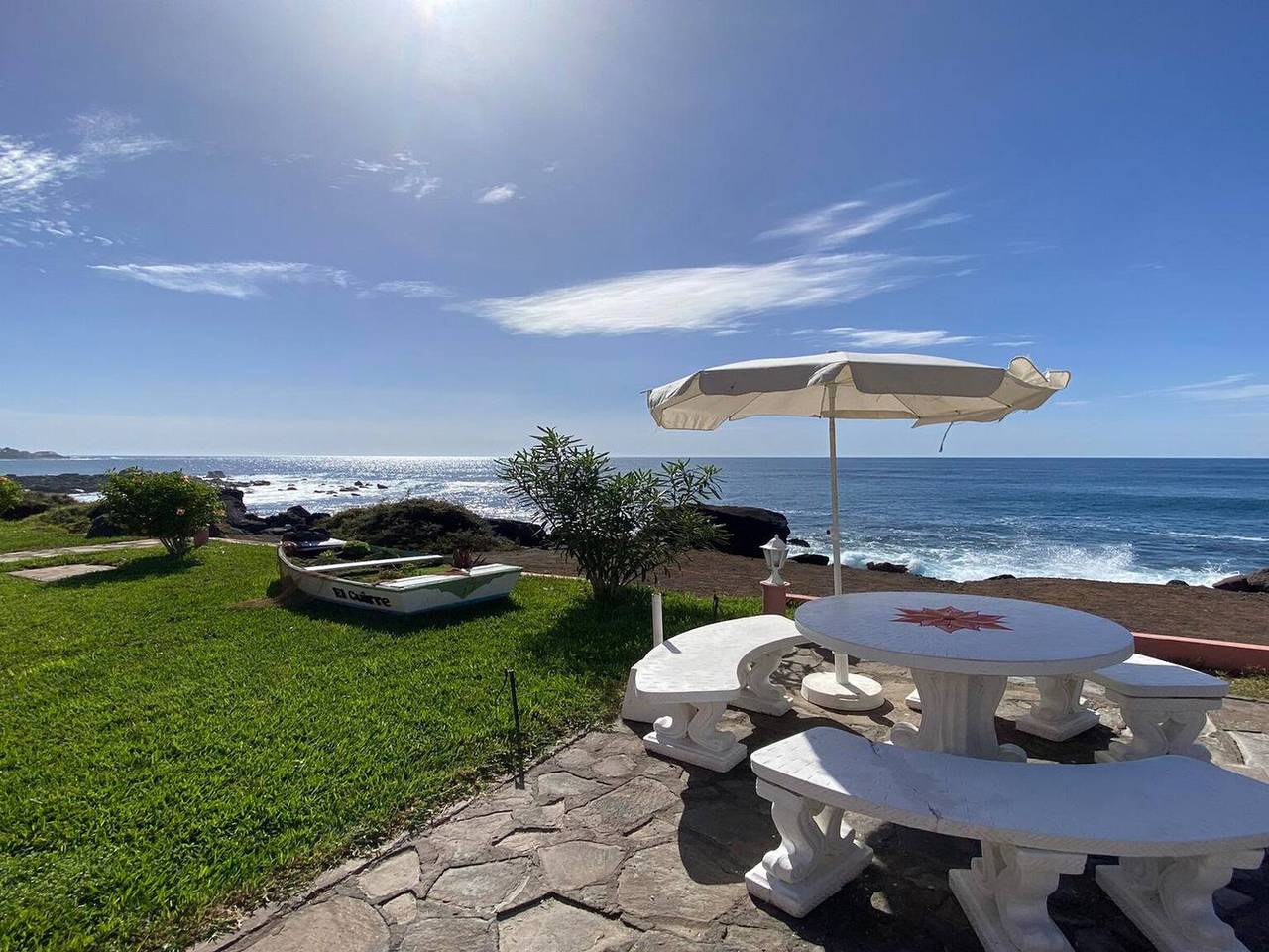 Apartamento entero, Luminoso apartamento 1 dormitorio frente al mar en Valle Gran Rey in La Playa (Canary Islands), Valle Gran Rey