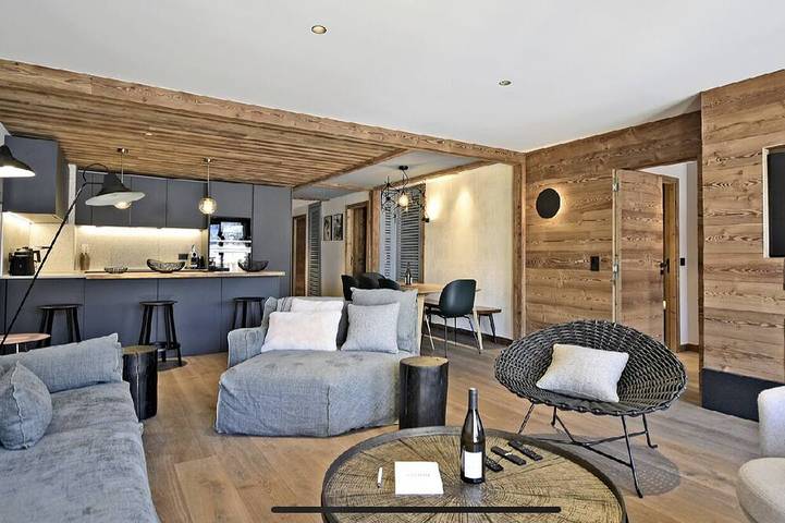 Vakantiewoning voor 8 personen, met balkon en whirlpool in Méribel