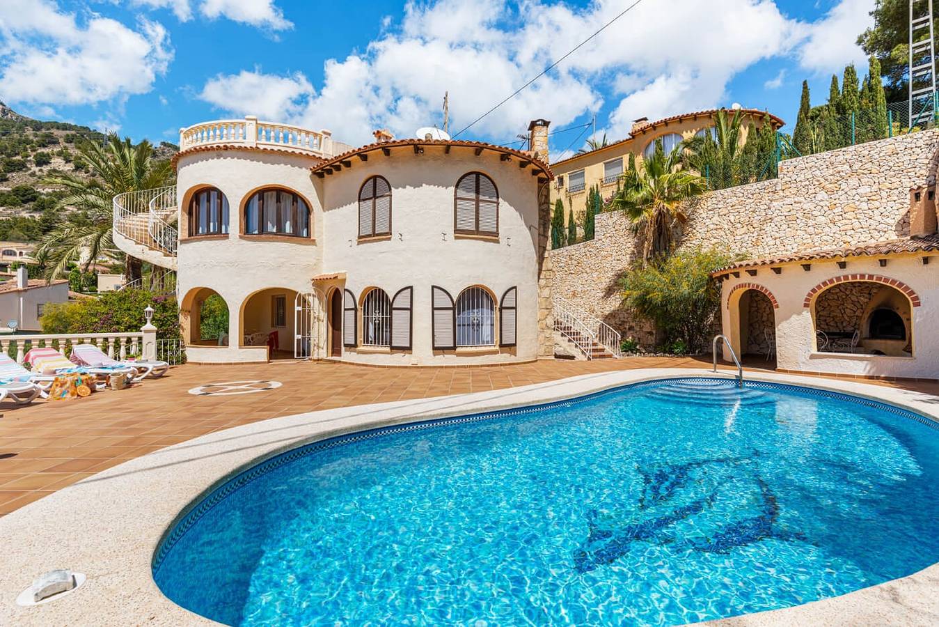 Villa pour 4 Personnes dans Calpe, Costa Blanca