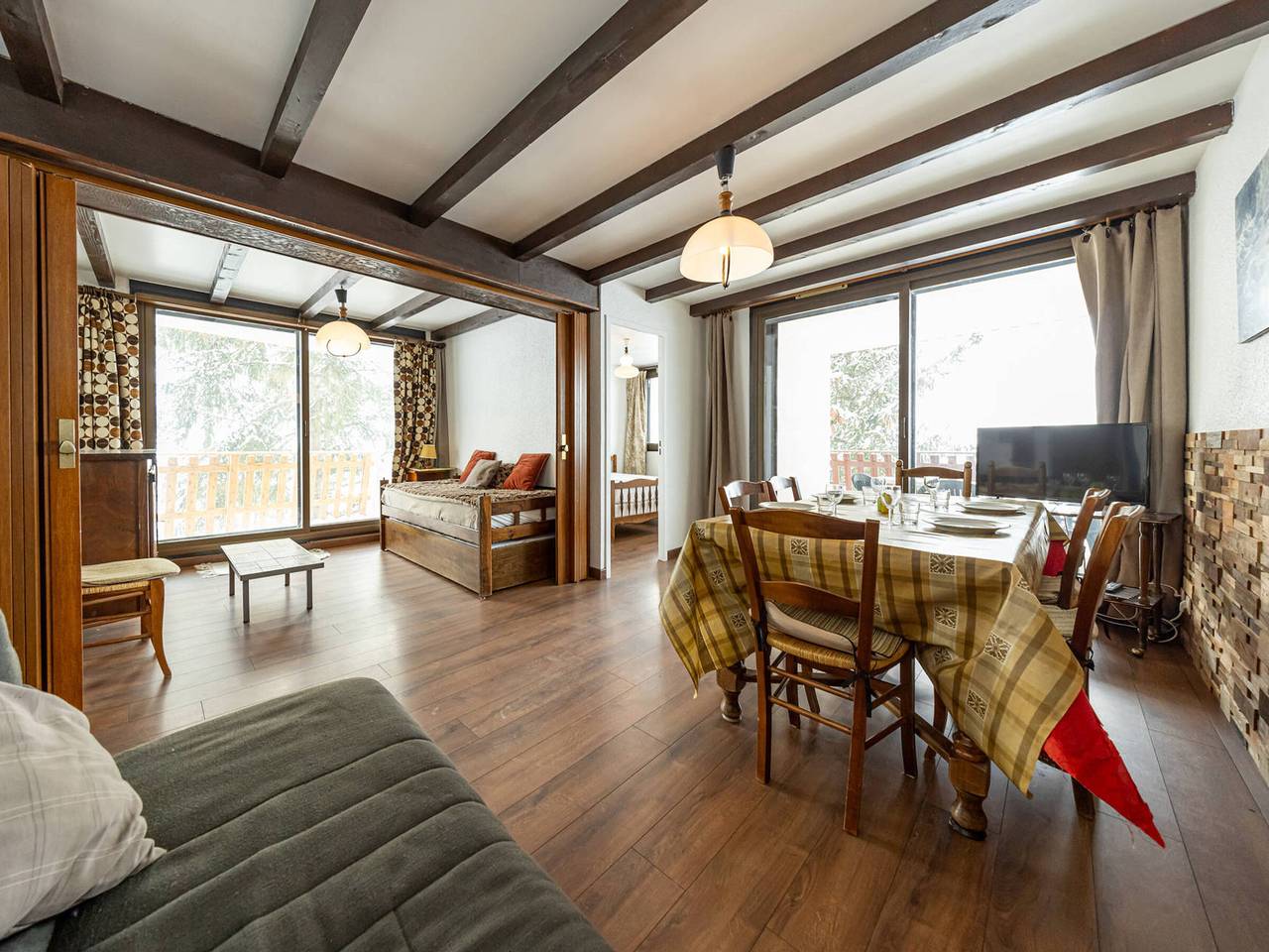 Apartamento entero, Apartamento 6 pers, al pie de pistas, Saint François Longchamp in Saint-François-Longchamp, Le Grand Domaine