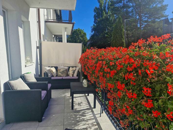 Feriehus for 8 personer, med Balkong og Terrasse i Polen