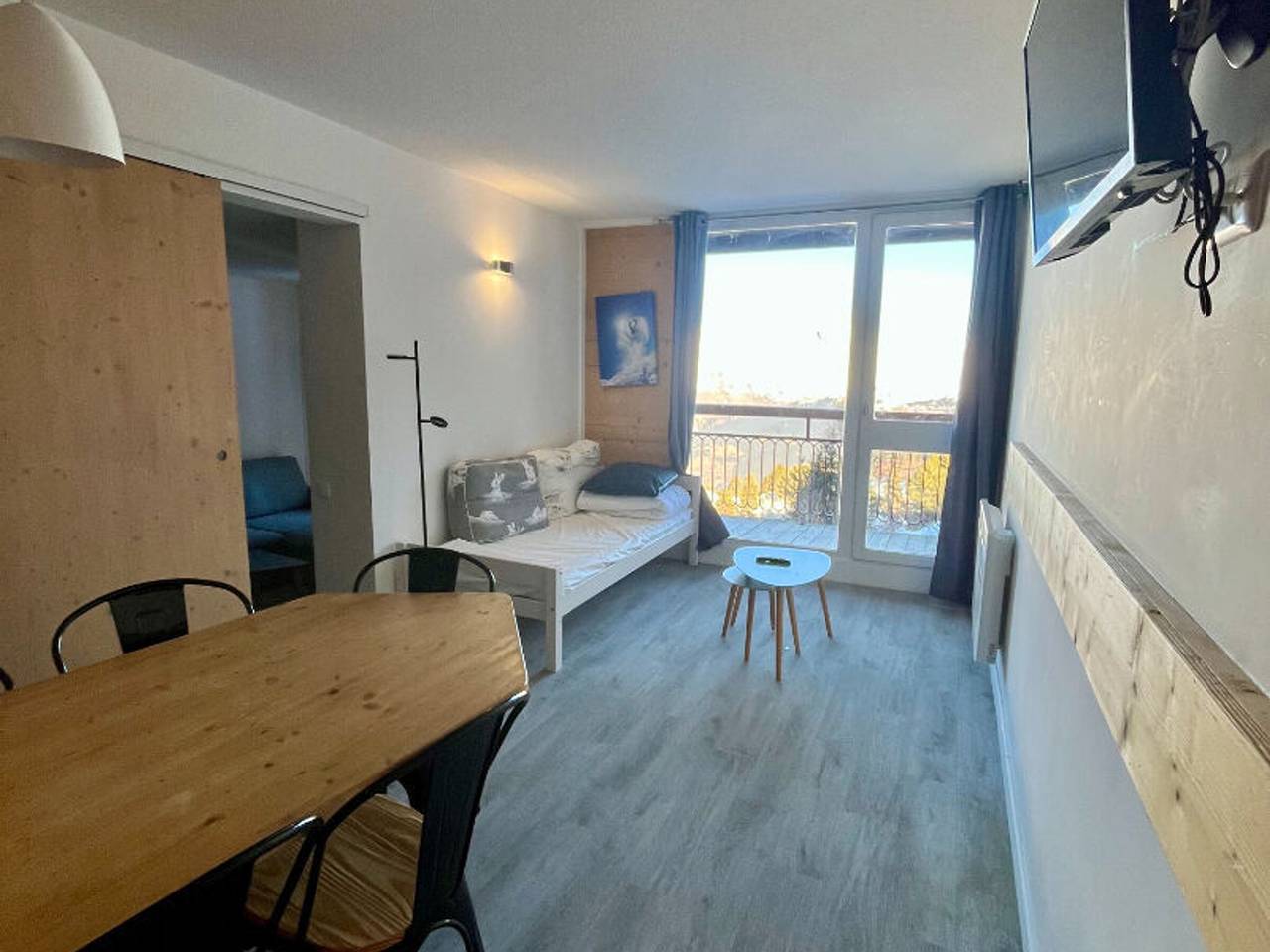 Geheel appartement, Renovated 3-Room Apartment, Balcony, 6/7 pers., Wifi in Les Arcs, Bourg-Saint-Maurice
