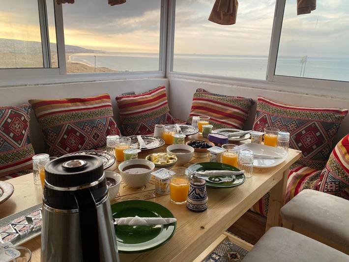 Gîte pour 2 personnes, avec vue et terrasse à Taghazout (village) - 4