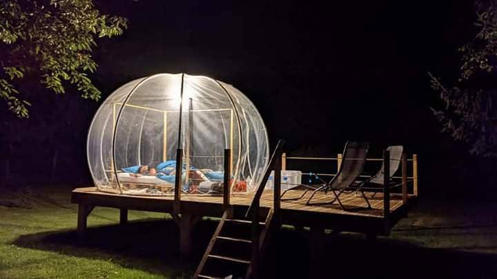 Tente pour 2 personnes, avec sauna et jardin dans la Creuse - 3