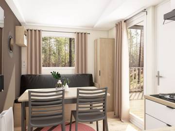 Bungalow pour 4 Personnes dans Massillargues-Attuech, Région d'Alès, Photo 4