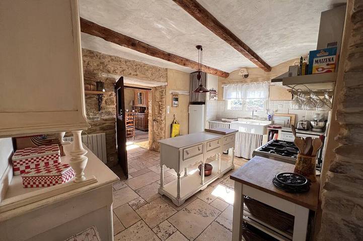 Maison de campagne pour 12 personnes, avec Jardin dans le Gard - 3