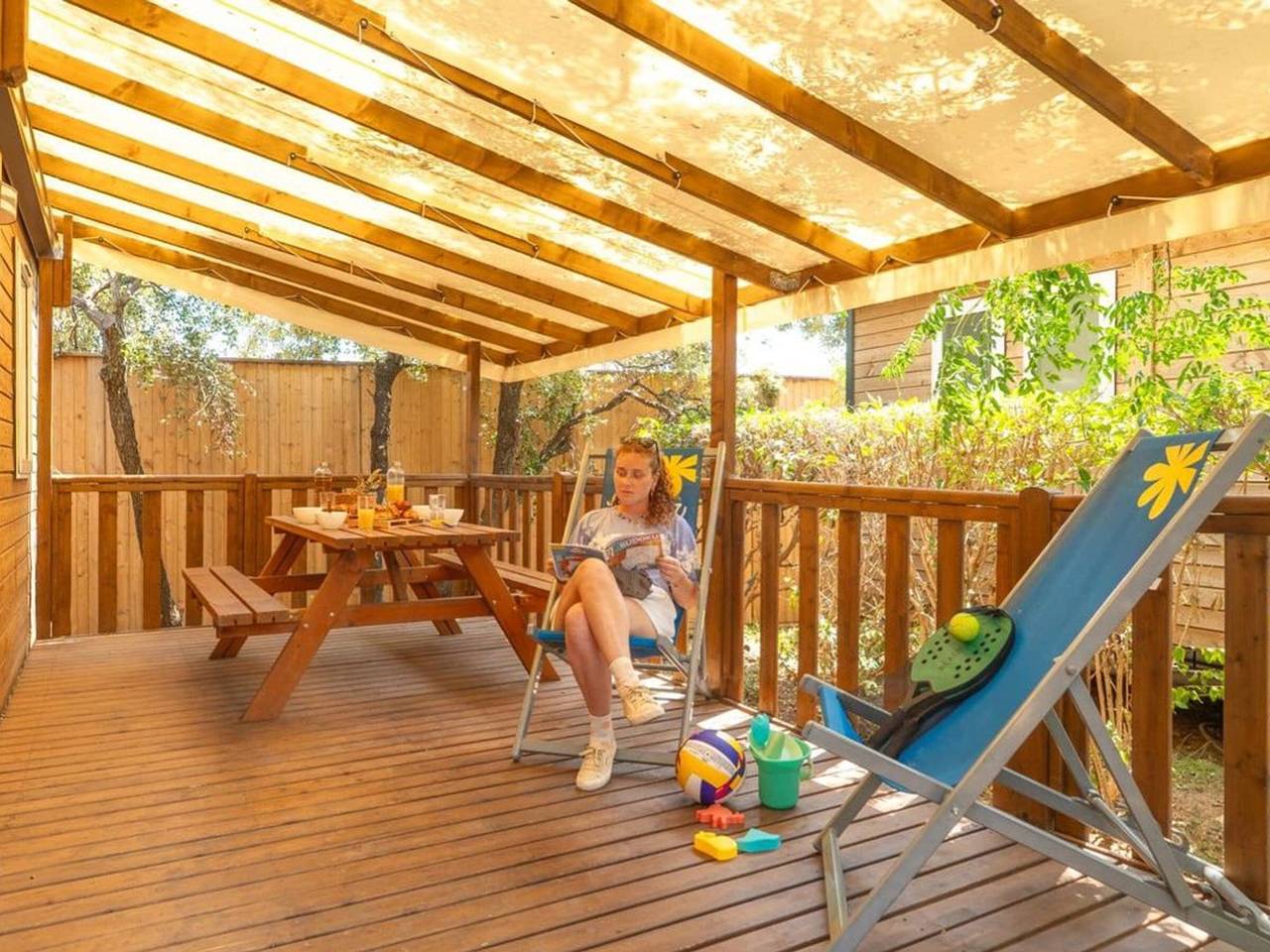 Cottage climatisé - 6 pers. in Vic-la-Gardiole, Côte méditerranéenne (France)