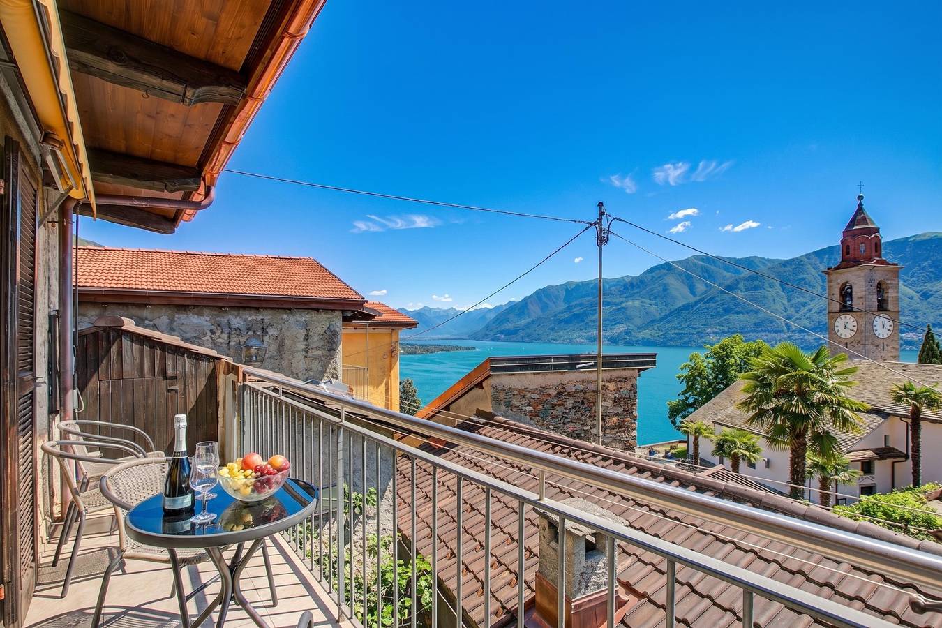 Appartement entier, Bel Panorama 1 Ronco Sopra Ascona in Ronco sopra Ascona, Alpes tessinoises