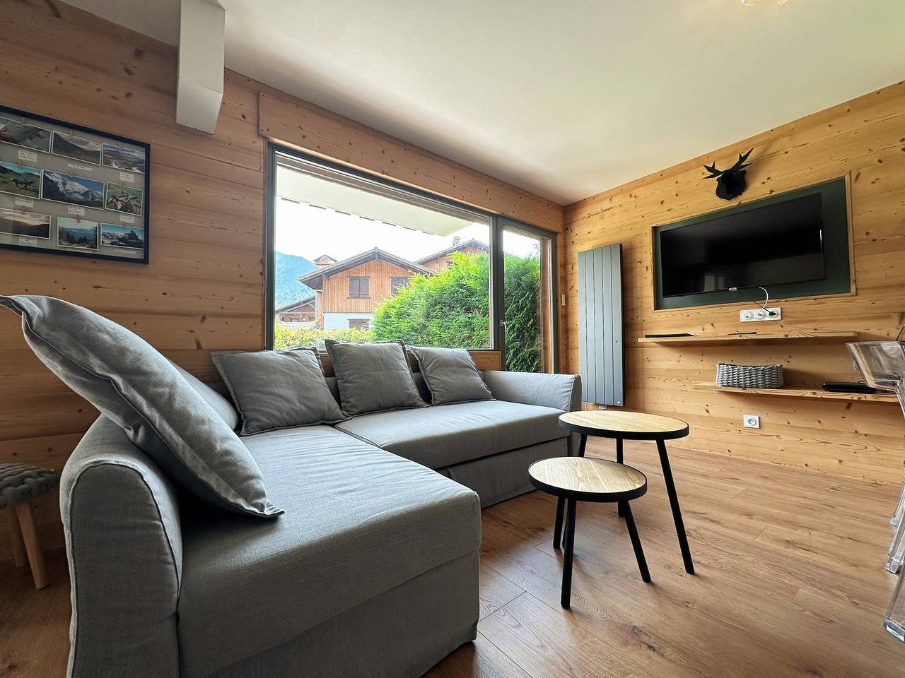 Appartement entier, Cosy appartement avec jardin privé et Wifi à Samoëns in Samoëns, Région de Bonneville