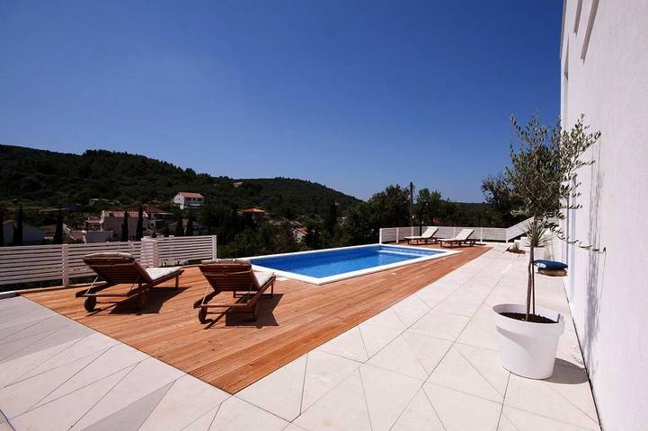 Villa pour 6 personnes, avec jardin ainsi que vue et piscine à Sali - 3