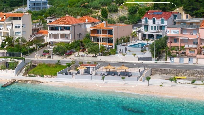 Meerblick Villa Bota: Ein luxuriöser Rückzugsort an der Küste in Podstrana in Podstrana, Split-Dalmatien