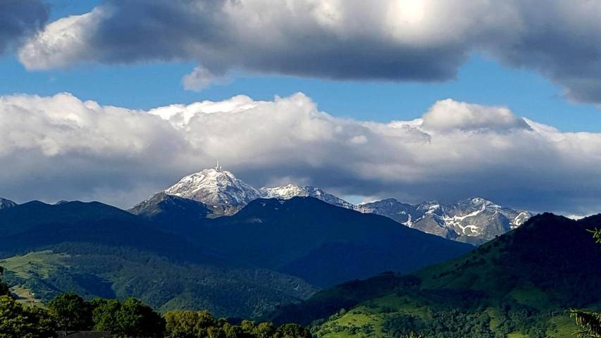 Chalet pour 4 personnes, avec jardin et vue