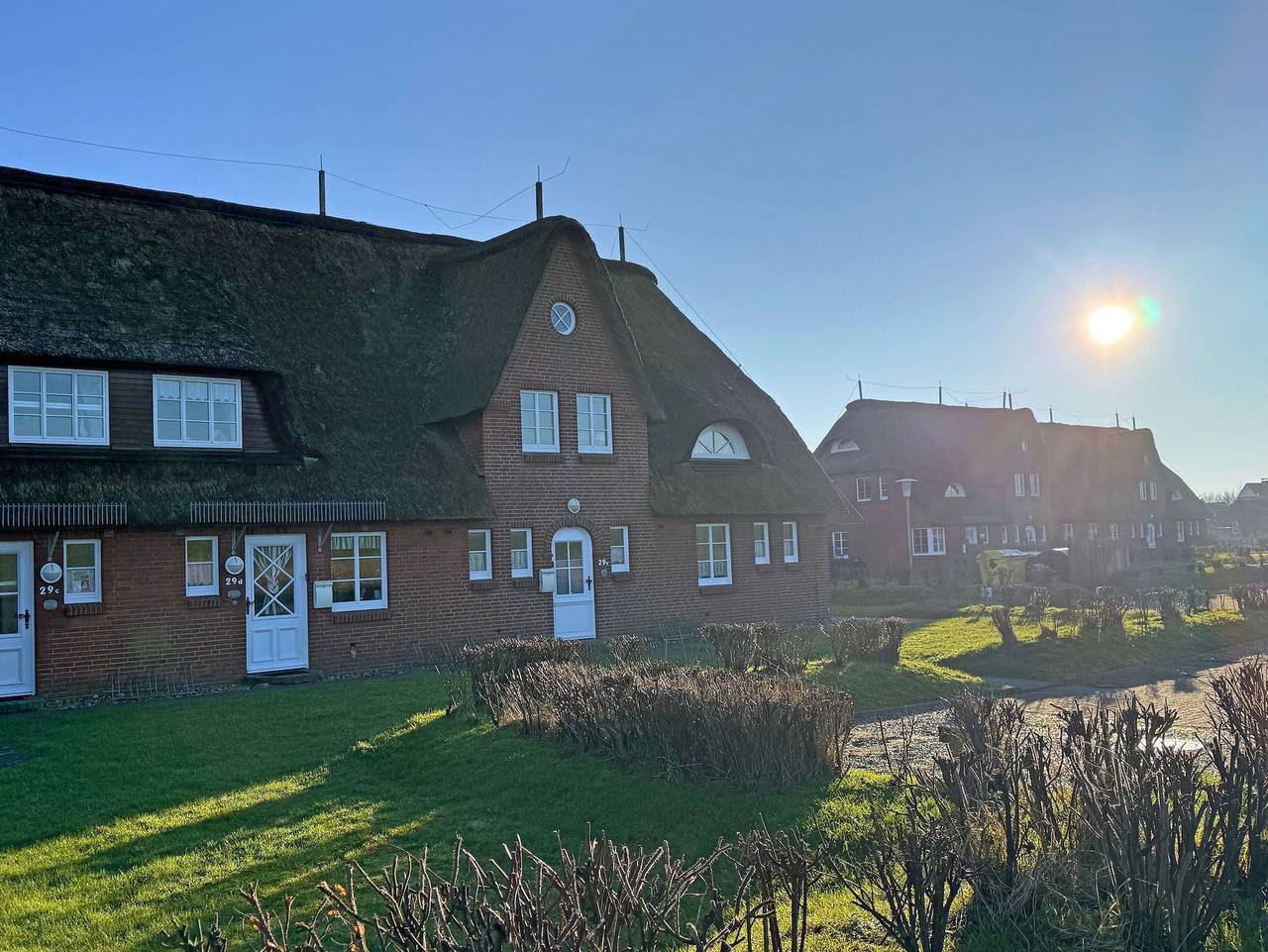 Friesenhuus Sievers in Nordstrand (Gemeinde), Nordseeküste