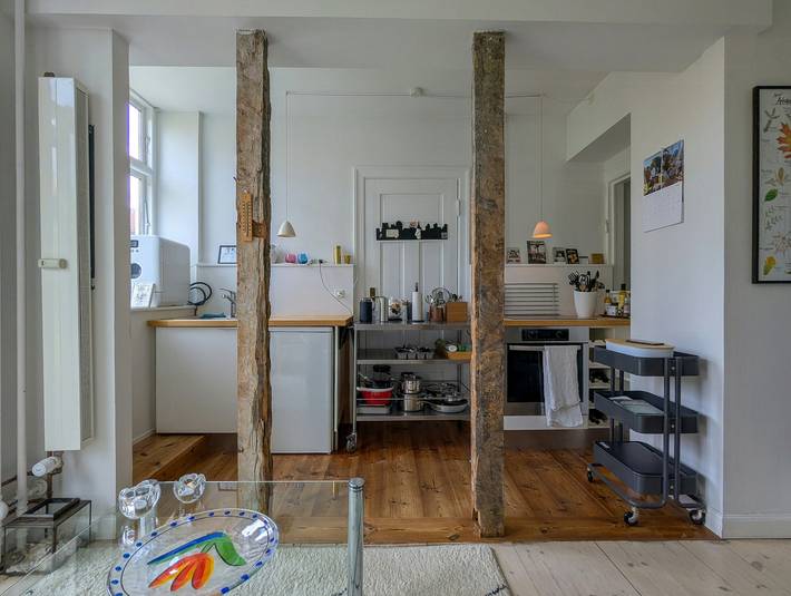Apartamento entero, Apartamento histórico con jardín y balcón francés in Copenhagen Centro, Copenhague